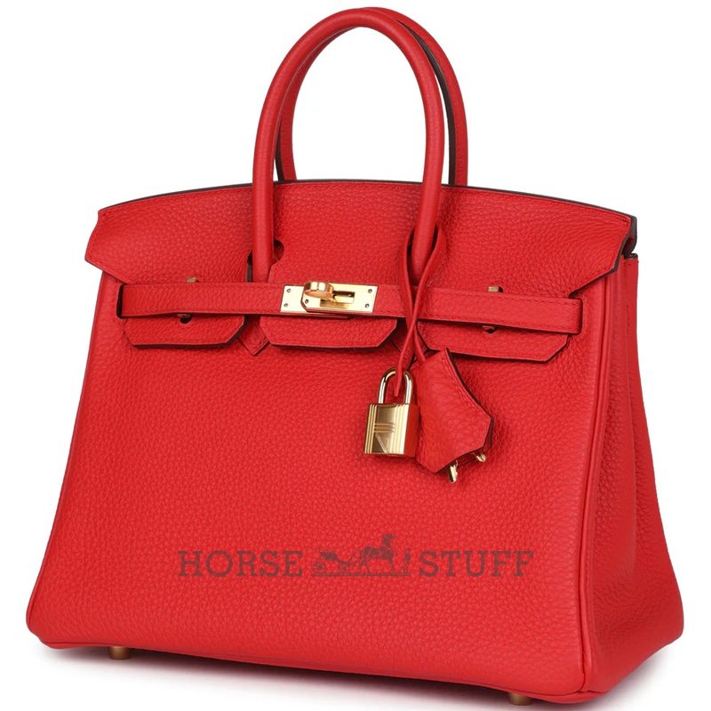 Hermès Birkin 25 Rouge de Coeur Togo GHW
