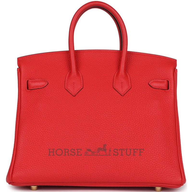 Hermès Birkin 25 Rouge de Coeur Togo GHW