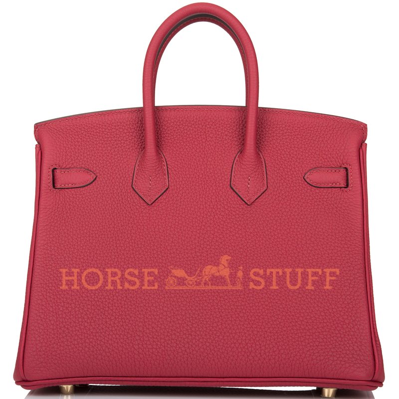 Hermès Birkin 25 Rouge Grenat Togo GHW