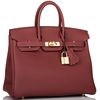 Hermès Birkin 25 Rouge H Togo GHW