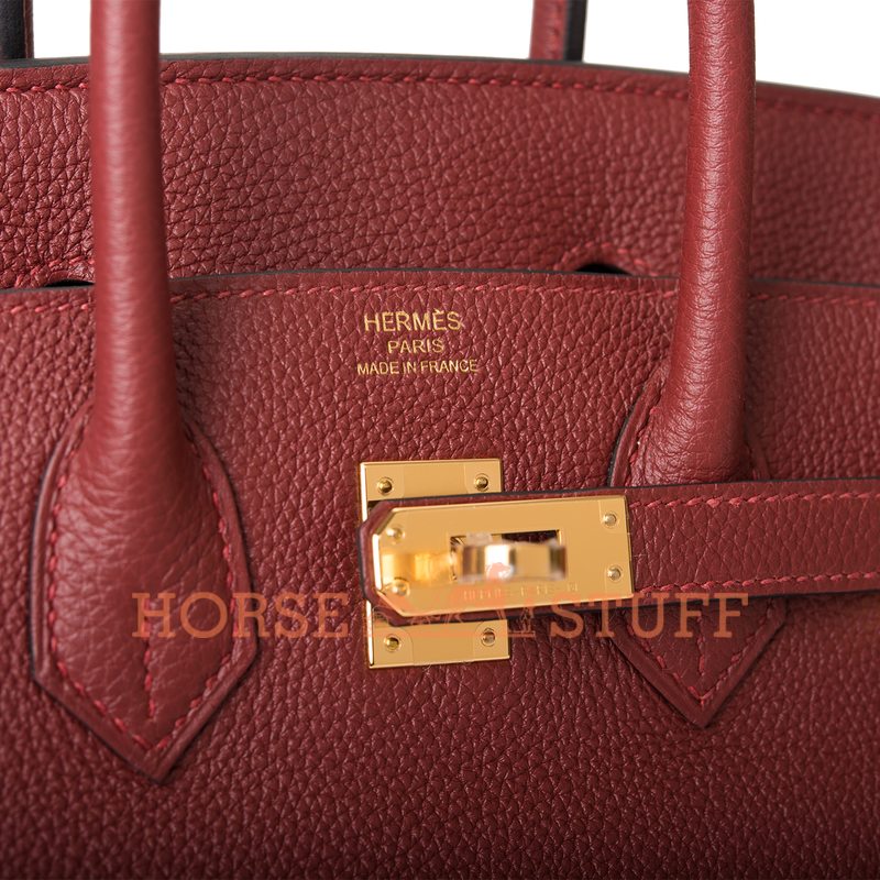 Hermès Birkin 25 Rouge H Togo GHW