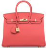 Hermès Birkin 25 Rouge Pivoine Togo GHW