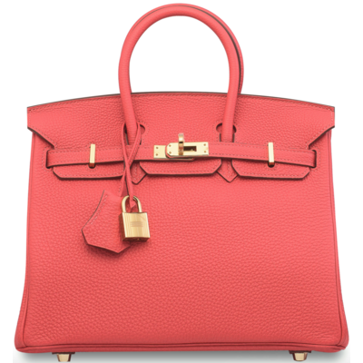 Hermès Birkin 25 Rouge Pivoine Togo GHW