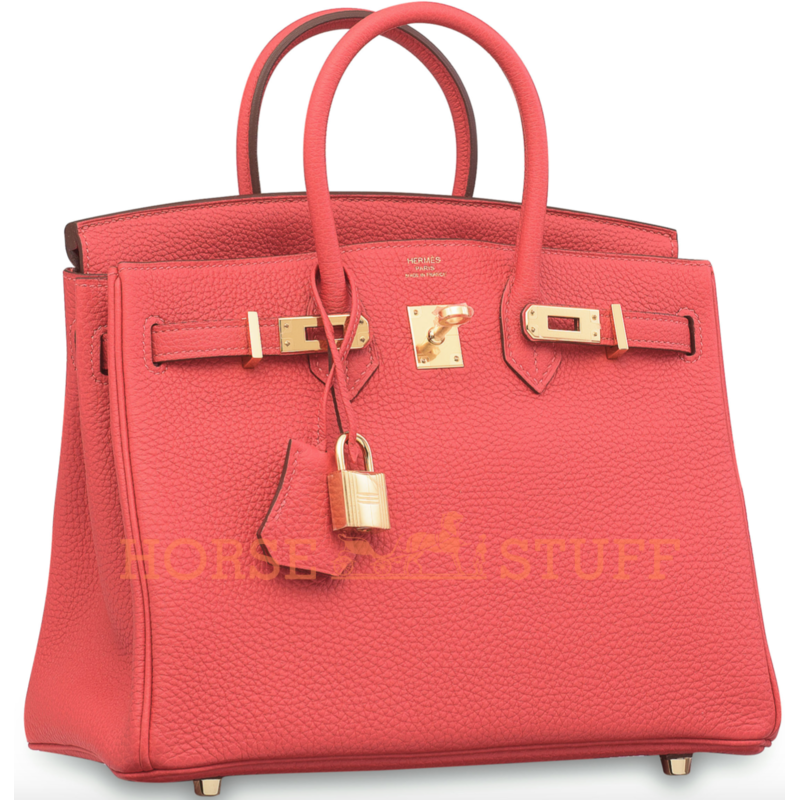 Hermès Birkin 25 Rouge Pivoine Togo GHW