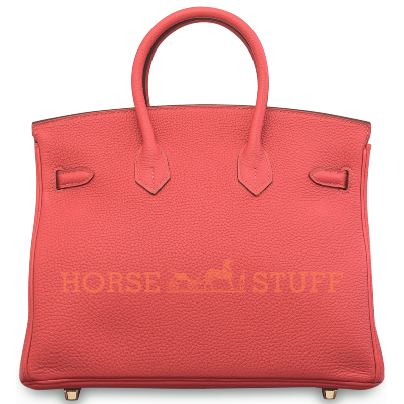 Hermès Birkin 25 Rouge Pivoine Togo GHW