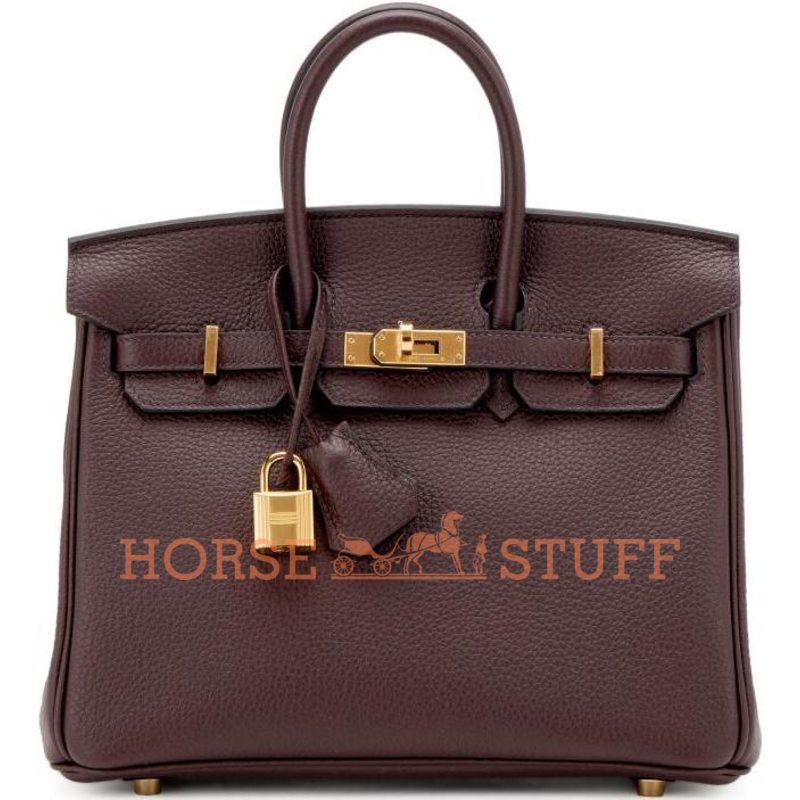 Hermès Birkin 25 Rouge Sellier Togo GHW