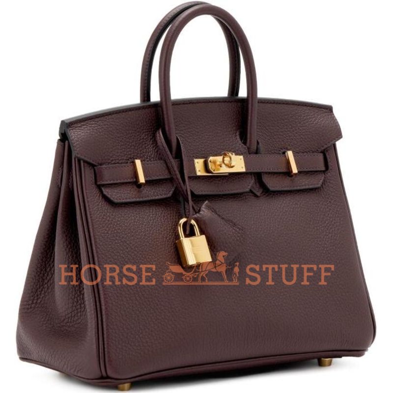 Hermès Birkin 25 Rouge Sellier Togo GHW