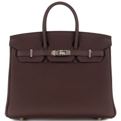 Hermès Birkin 25 Rouge Sellier Togo PHW