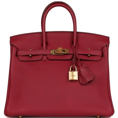 Hermès Birkin 25 Rubis Togo GHW