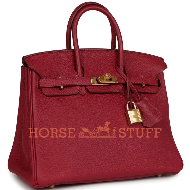 Hermès Birkin 25 Rubis Togo GHW