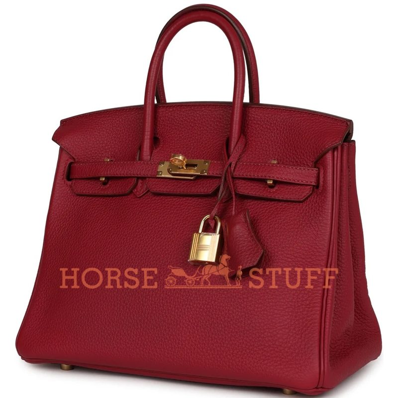 Hermès Birkin 25 Rubis Togo GHW