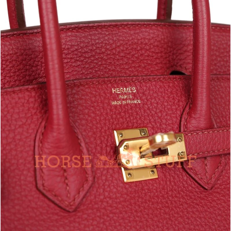 Hermès Birkin 25 Rubis Togo GHW