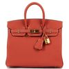 Hermès Birkin 25 Sanguine Togo GHW