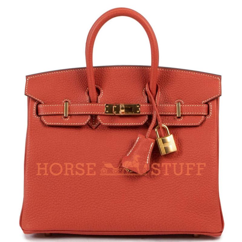 Hermès Birkin 25 Sanguine Togo GHW