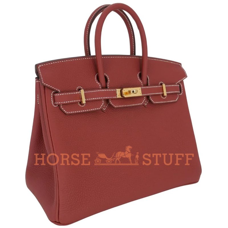 Hermès Birkin 25 Sienne Togo GHW