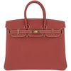 Hermès Birkin 25 Sienne Togo GHW