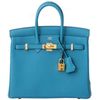 Hermès Birkin 25 Turquoise Togo GHW