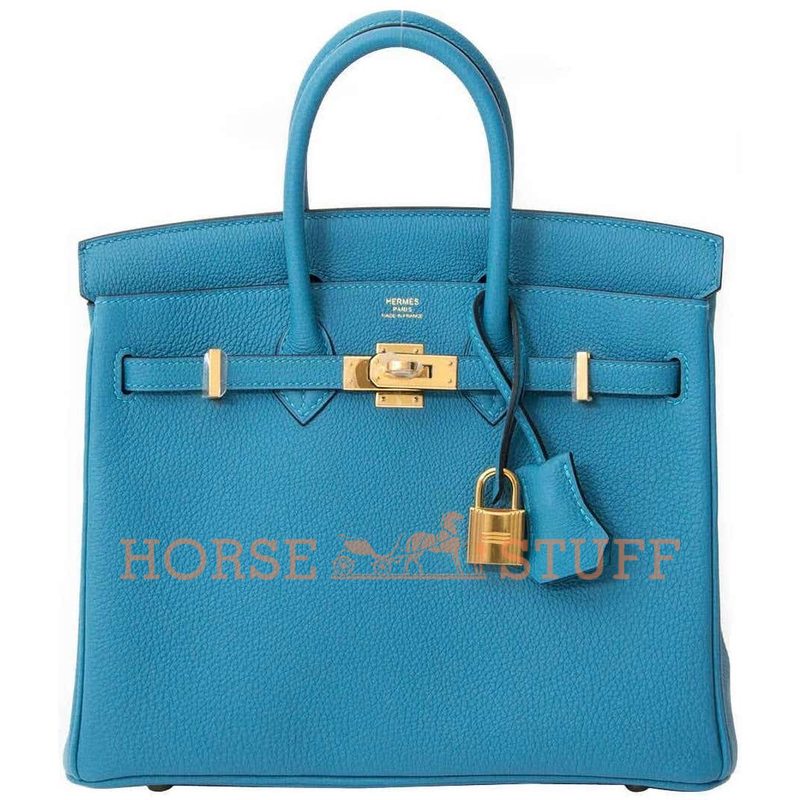 Hermès Birkin 25 Turquoise Togo GHW