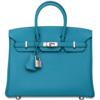 Hermès Birkin 25 Turquoise Togo PHW