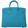 Hermès Birkin 25 Turquoise Togo PHW