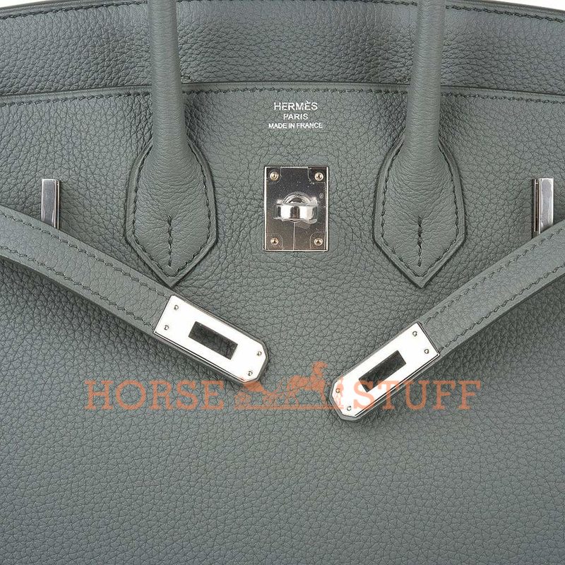 Hermès Birkin 25 Vert Amande Togo PHW