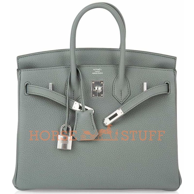 Hermès Birkin 25 Vert Amande Togo PHW