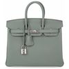 Hermès Birkin 25 Vert Amande Togo PHW