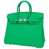 Hermès Birkin 25 Vert Comics Togo PHW