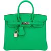 Hermès Birkin 25 Vert Comics Togo PHW