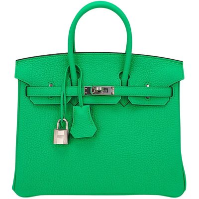 Hermès Birkin 25 Vert Comics Togo PHW