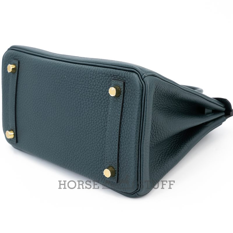 Hermès Birkin 25 Vert Cypress Togo GHW