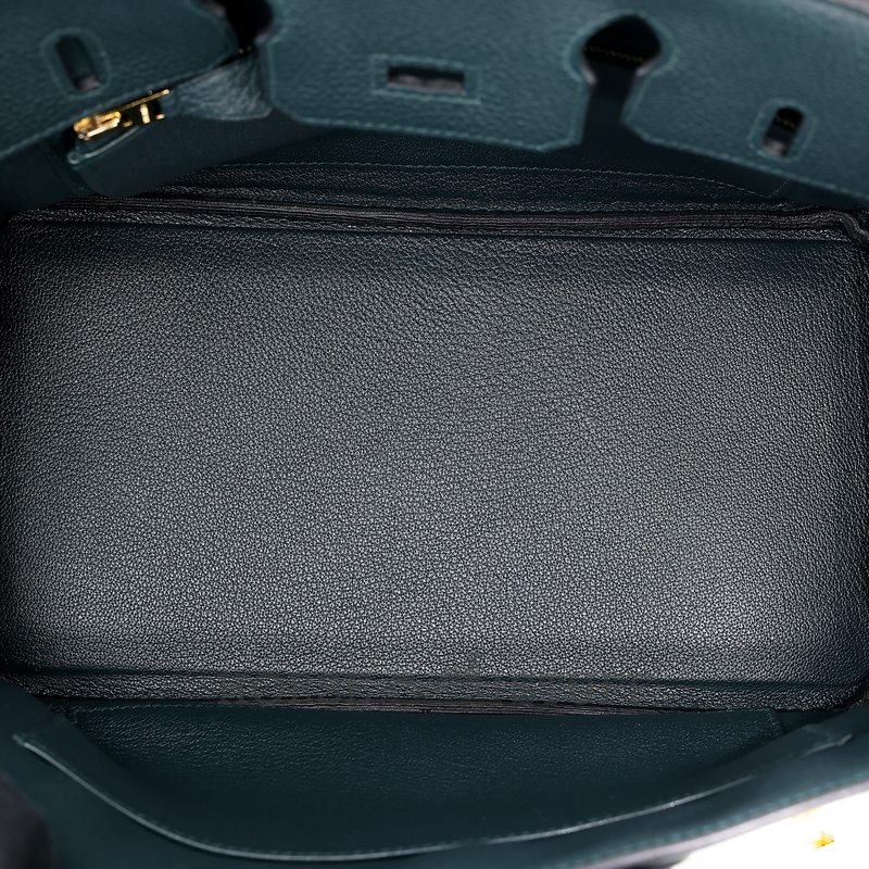 Hermès Birkin 25 Vert Cypress Togo GHW