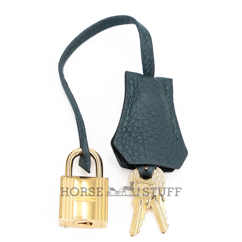 Hermès Birkin 25 Vert Cypress Togo GHW