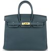 Hermès Birkin 25 Vert Cypress Togo GHW
