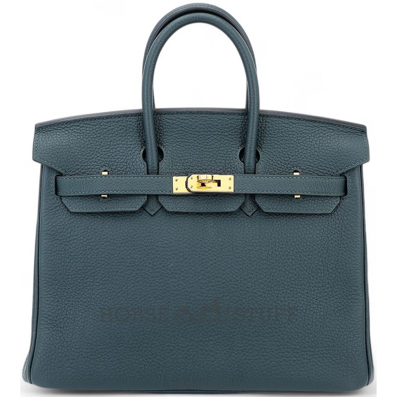 Hermès Birkin 25 Vert Cypress Togo GHW