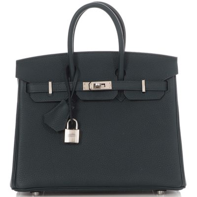 Hermès Birkin 25 Vert Cypress Togo PHW