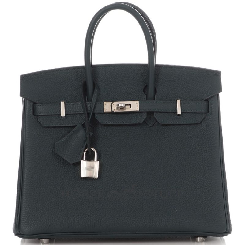 Hermès Birkin 25 Vert Cypress Togo PHW