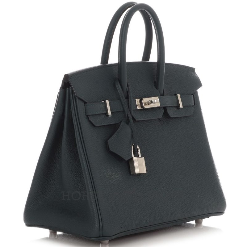 Hermès Birkin 25 Vert Cypress Togo PHW