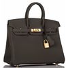 Hermès Birkin 25 Vert de Gris Togo GHW