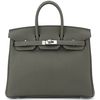 Hermès Birkin 25 Vert de Gris Togo PHW