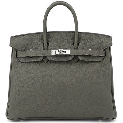 Hermès Birkin 25 Vert de Gris Togo PHW