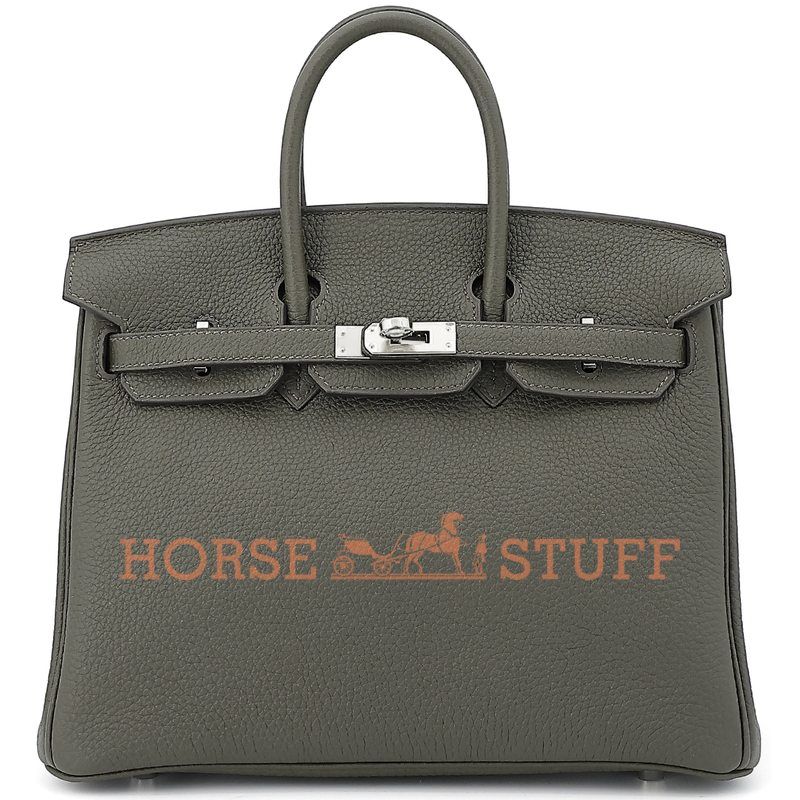 Hermès Birkin 25 Vert de Gris Togo PHW