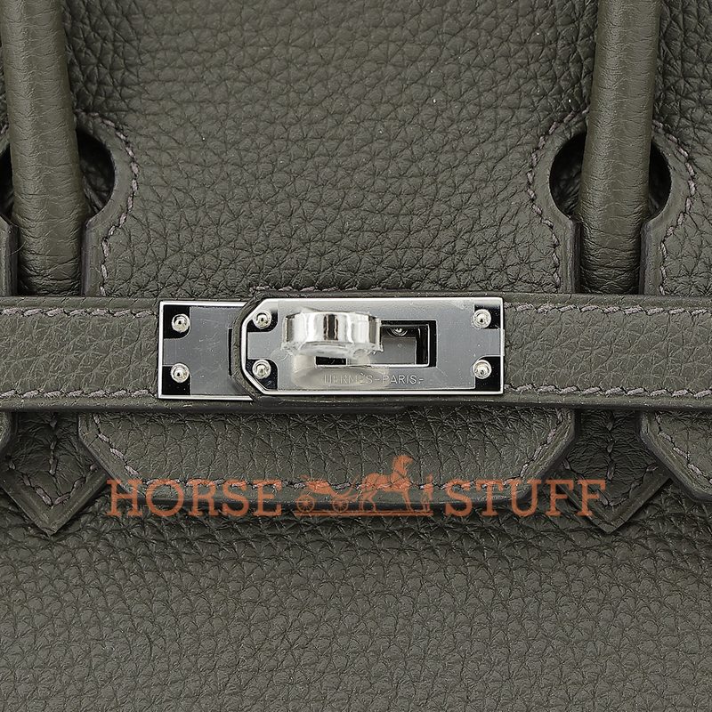 Hermès Birkin 25 Vert de Gris Togo PHW