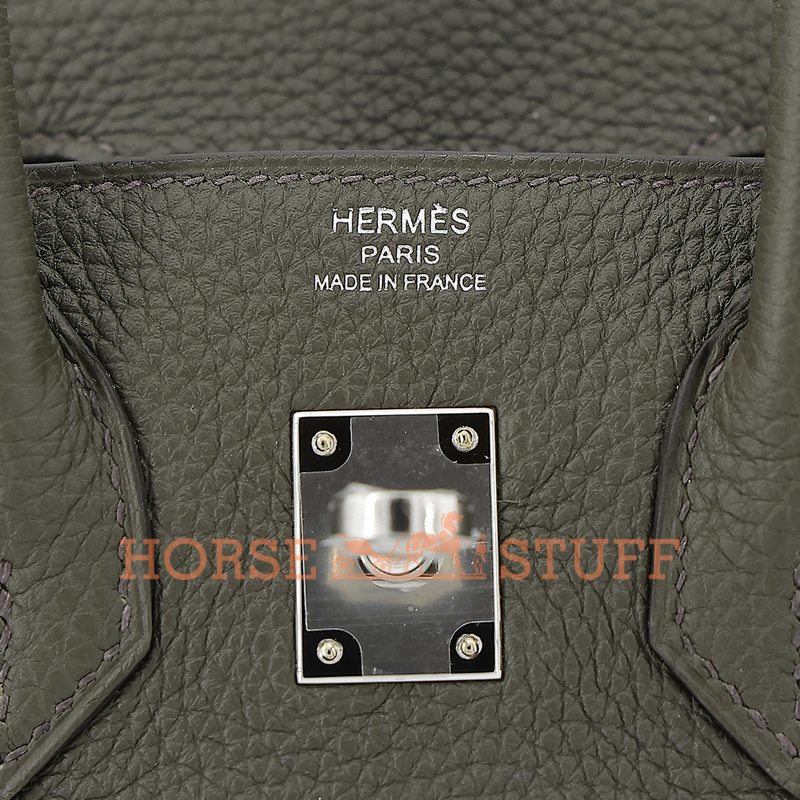 Hermès Birkin 25 Vert de Gris Togo PHW