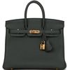 Hermès Birkin 25 Vert Fonce Togo GHW