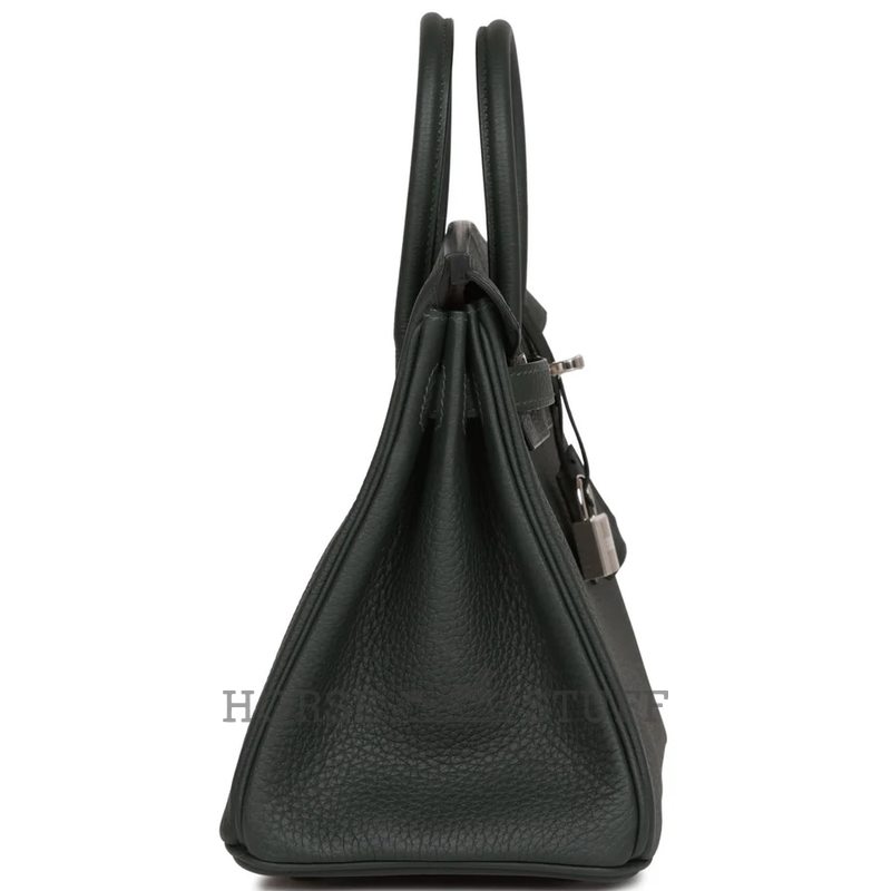 Hermès Birkin 25 Vert Fonce Togo PHW