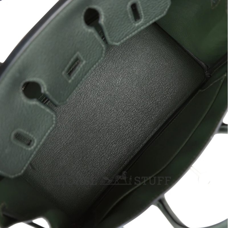 Hermès Birkin 25 Vert Fonce Togo PHW