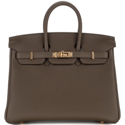 Hermès Birkin 25 Vert Loden Togo Permabrass HW