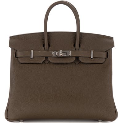 Hermès Birkin 25 Vert Loden Togo PHW