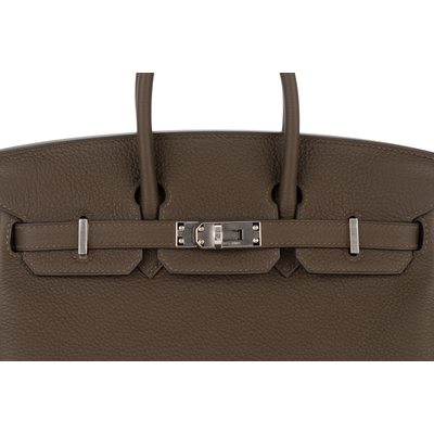 Hermès Birkin 25 Vert Loden Togo PHW